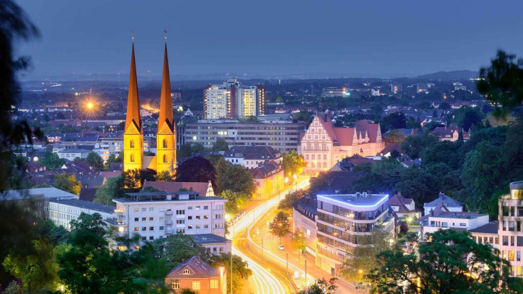minibus mieten bielefeld deutschland